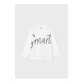 Mayoral Boys Cream Long Sleeved T-shirt